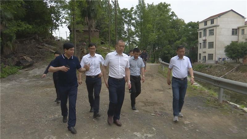 莫汉桃深入马家吉河沿线开展巡河督查