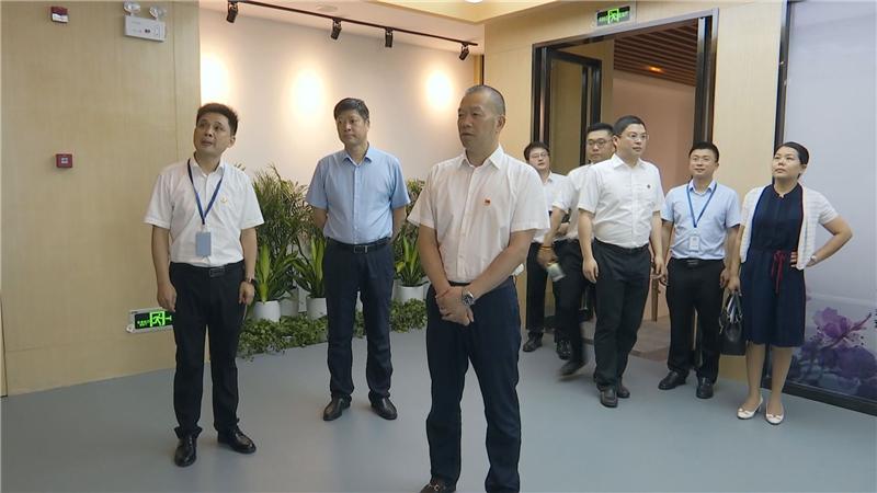 武陵区领导调研常德美韵文化传媒投资有限公司