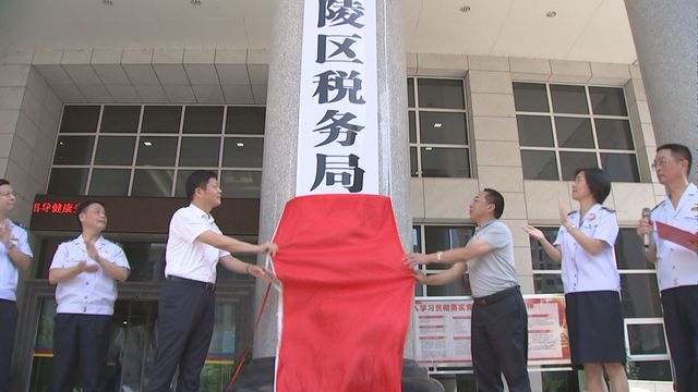 国家税务局常德市武陵区税务局正式挂牌