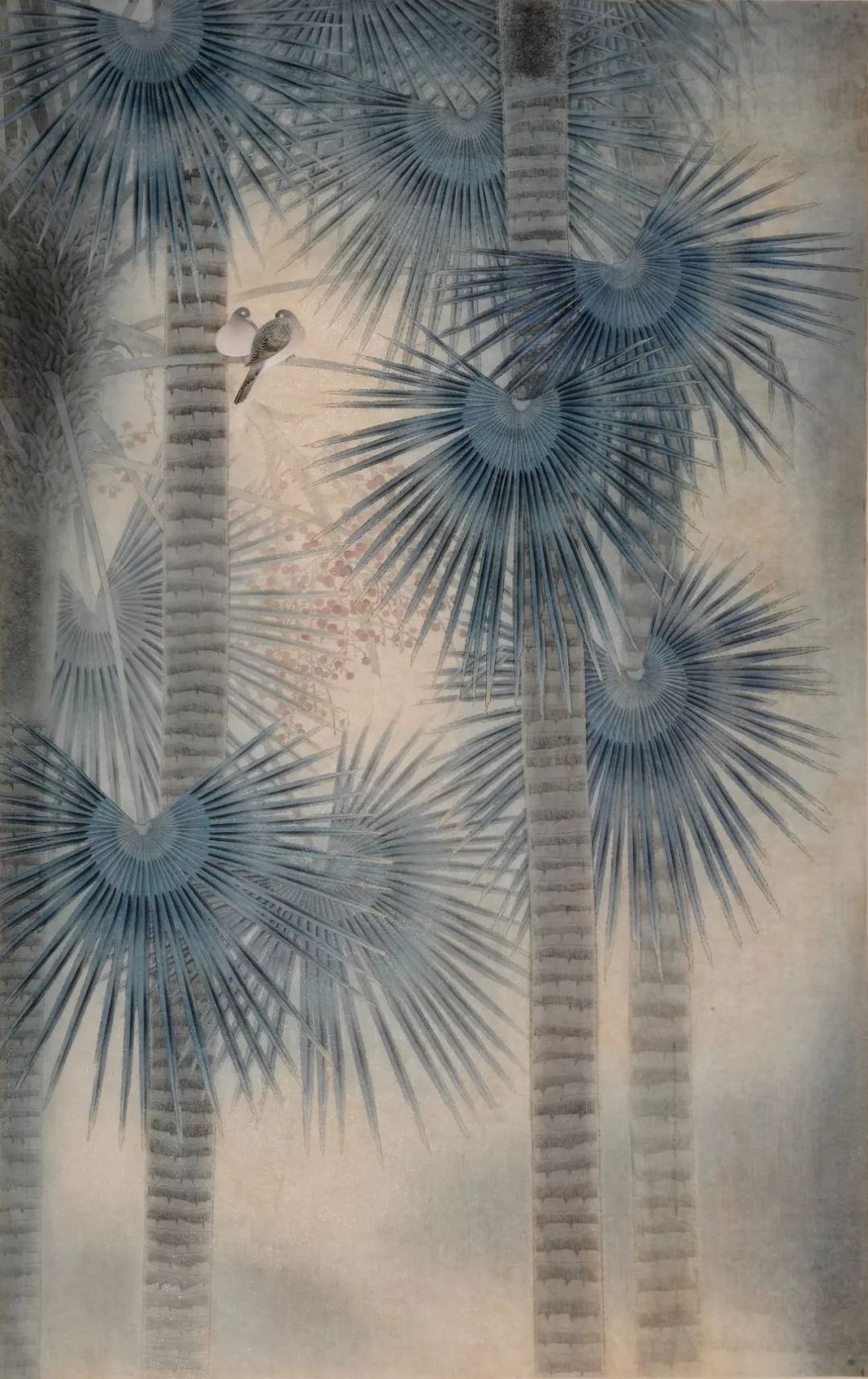 46cm×135cm,2011王炳炎,胜似亲人,纸本设色, 143cm×79cm,1984朱训德