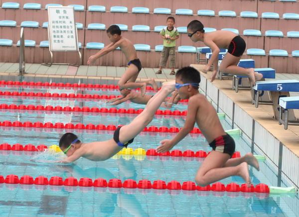 武陵区胜利路小学游泳小将全国比赛创佳绩