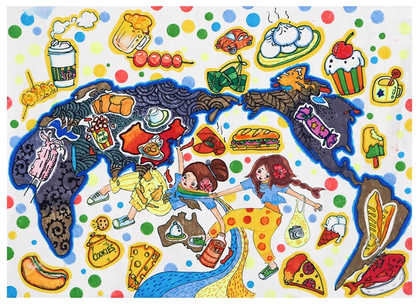 快来看孩子们眼中的地图世界