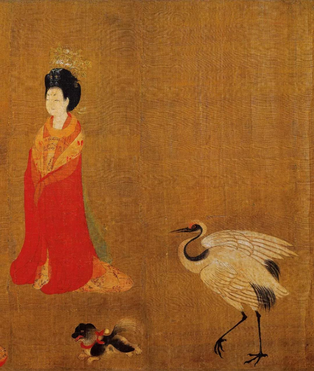 跨越古今国画簪花仕女图画的是什么