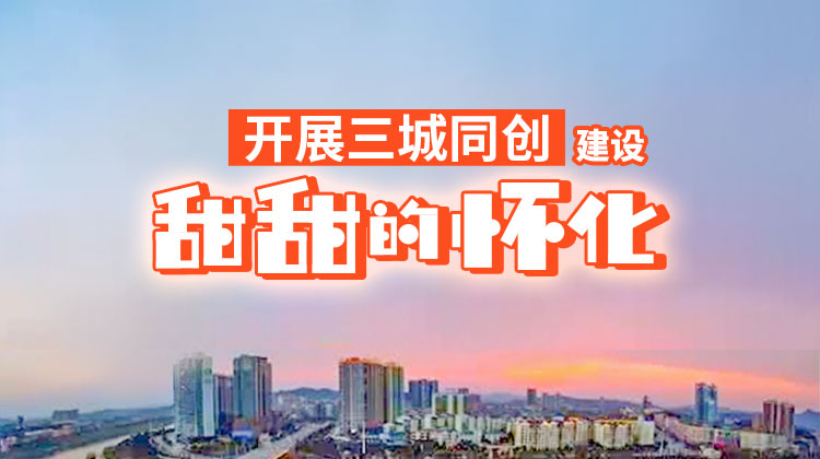 开展“三城同创” 建设“甜甜的怀化”