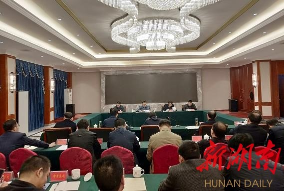 省安委办来邵考核2018年度安全生产工作