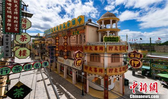 横店广州街香港街景区 东阳宣传部提供 摄