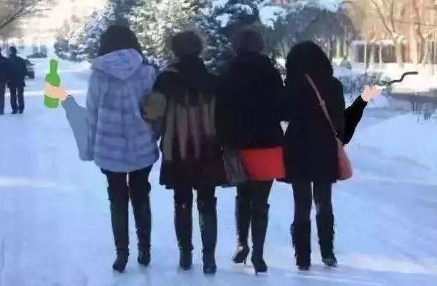 你一个东北人怎么穿羽绒服 你的貂呢？
