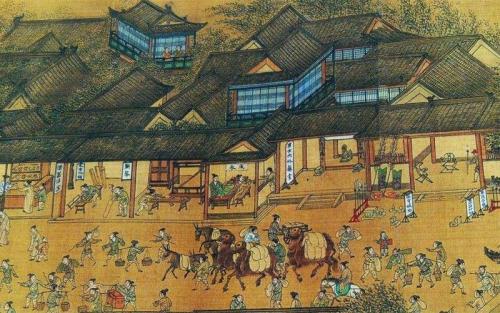古人有外卖么？清明上河图就有场景