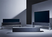 LG 发布全球首款量产的可卷曲OLED电视