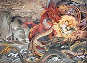 中国“造龙师” 她把《王者荣耀》的杨贵妃画成敦煌壁画