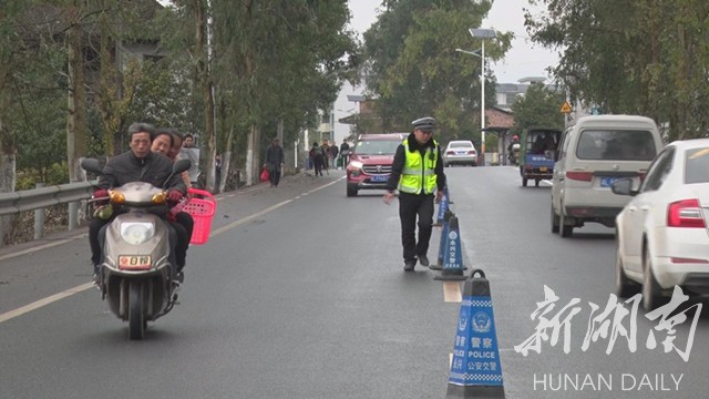 永兴县交警大队：分级预警  确保道路畅通