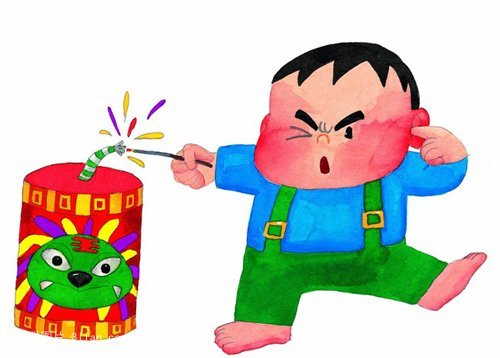 防止鞭炮炸伤对于3岁以下的孩子,应慎吃瓜子,花生,开心果,豆类等干果