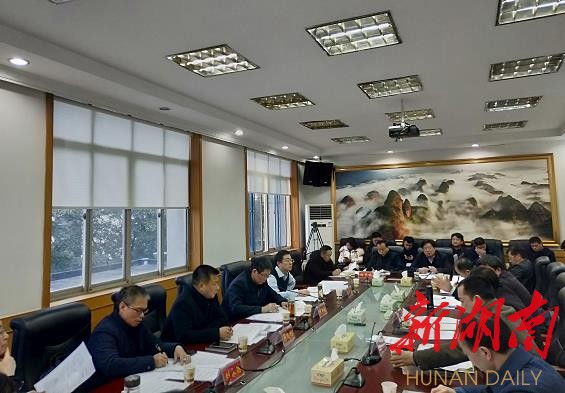 刘事青专题调度三一配套产业园项目建设