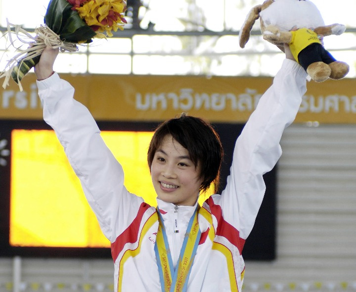 前跳水奥运冠军李婷成为国际游泳名人堂荣誉成员