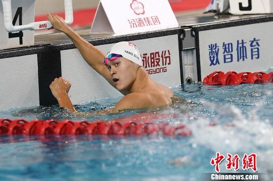 孙杨：会在光州世锦赛继续为中国游泳做贡献