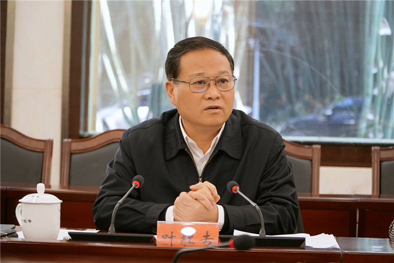 叶红专督导安全生产和河长制责任落实工作04月01日