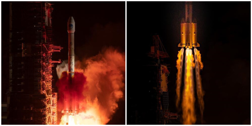 中国成功发射北斗三号系统首颗倾斜地球同步轨道卫星