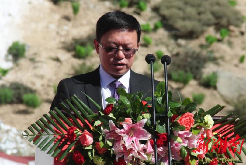 记援藏干部,株洲市信访局副局长谭辉   湖南日报见习记者 张咪