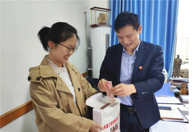 清溪镇开展希望工程“一元捐”活动