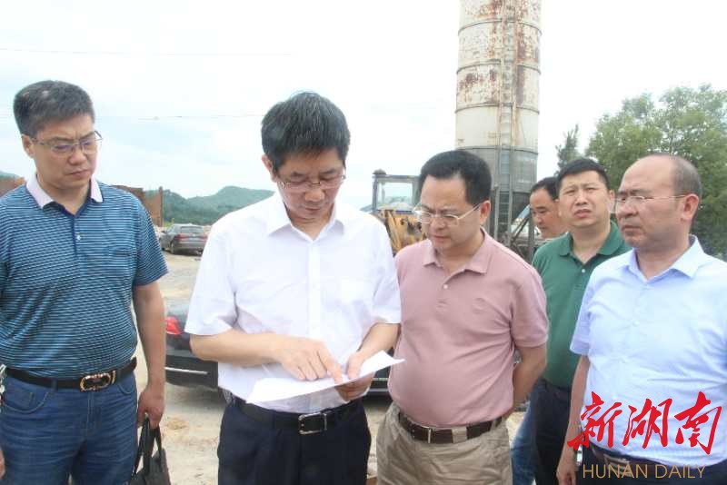 刘事青到邵阳县督察生态环境重点问题整改工作：采取强有力的具体措施   坚决完成各项整改任务