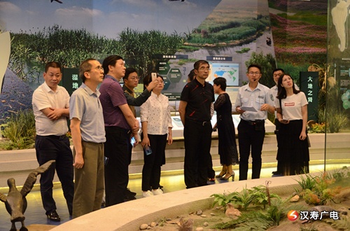 张大方来汉寿县专题调研水生态环境课题