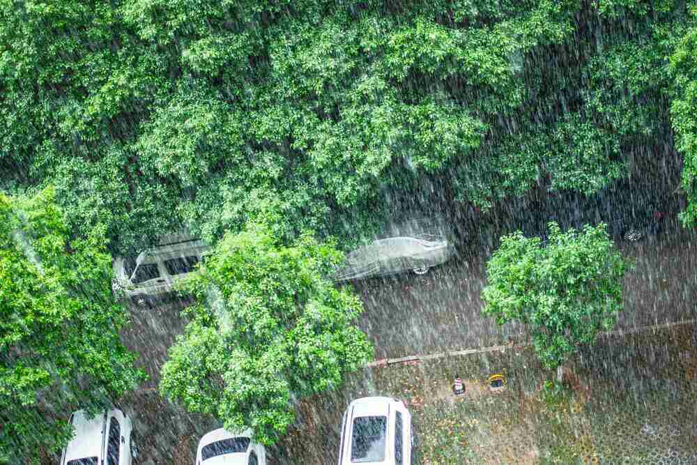 长沙下大暴雨
