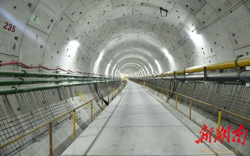 喜讯常德沅江隧道双向贯通最快可5分钟可过江