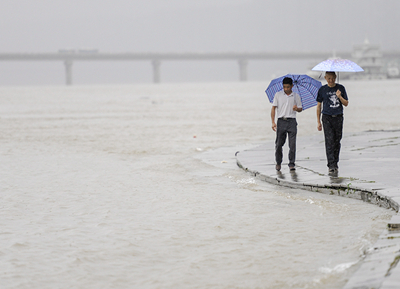 洪水红色预警！湘江长沙段每小时涨0.15米
