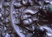 海兽孔雀葡萄纹铜镜： “中西合璧”，盛唐的气魄