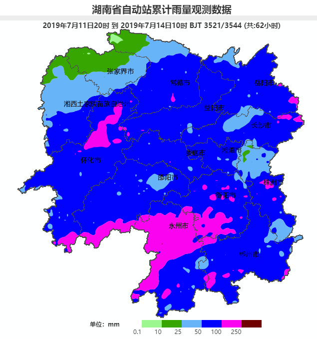 14日至19日,省内降水减弱,天气逐渐转好.