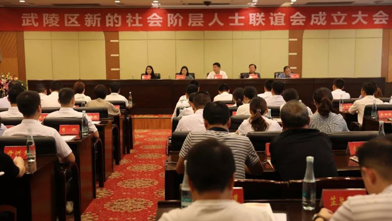 武陵区成立新的社会阶层人士联谊会