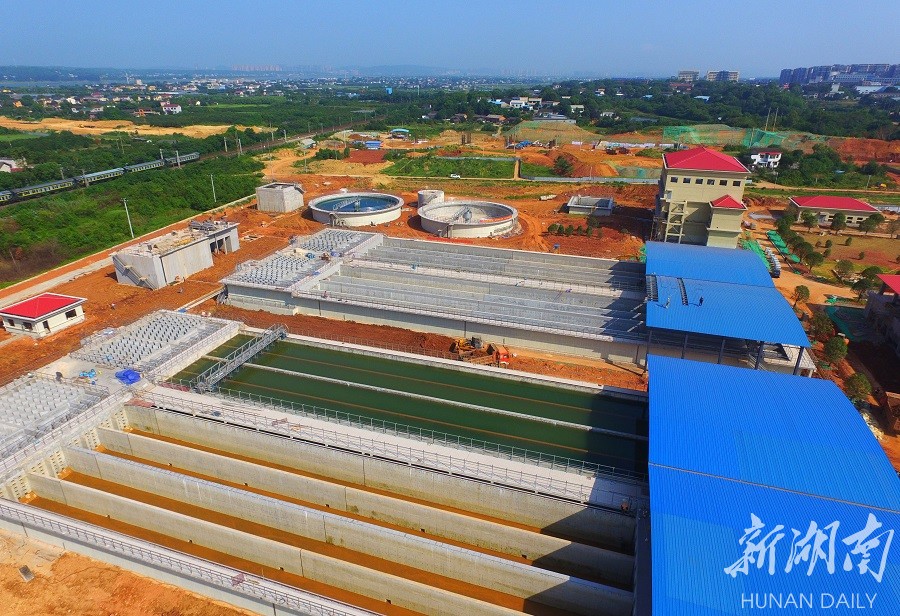 长沙第七水厂通水调试