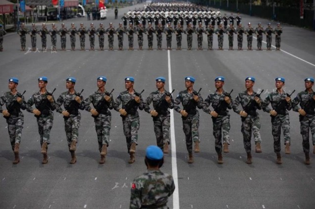 超燃高清图丨探秘国庆70周年阅兵方队是如何练成的！