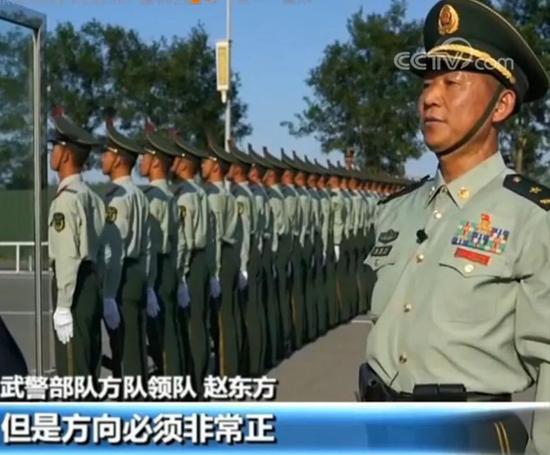 这位阅兵将军领队曾在武警湖南省总队任职