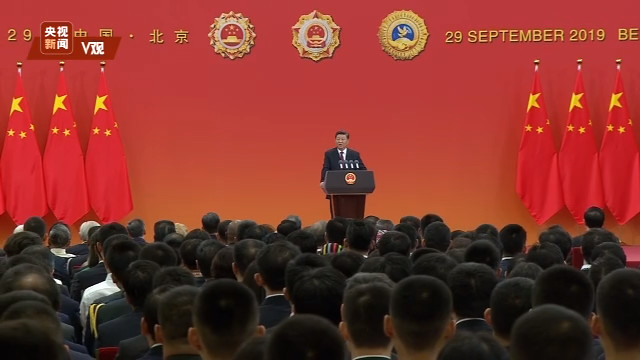 （现场实录）习近平：在国家勋章和国家荣誉称号颁授仪式上的讲话