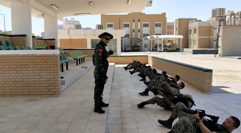 武警湖南总队7名赴科威特执教官兵载誉而归