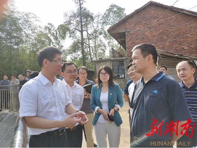 国家应急管理部来邵调研地质灾害防治工作