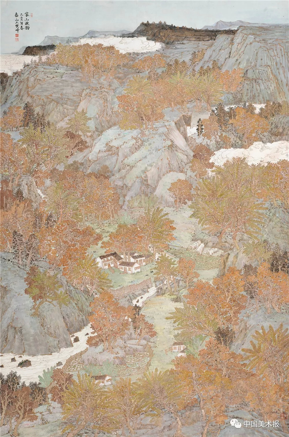 短视频丨赴一场水墨丹青的艺术盛宴!首届湖南·中国画双年展开幕