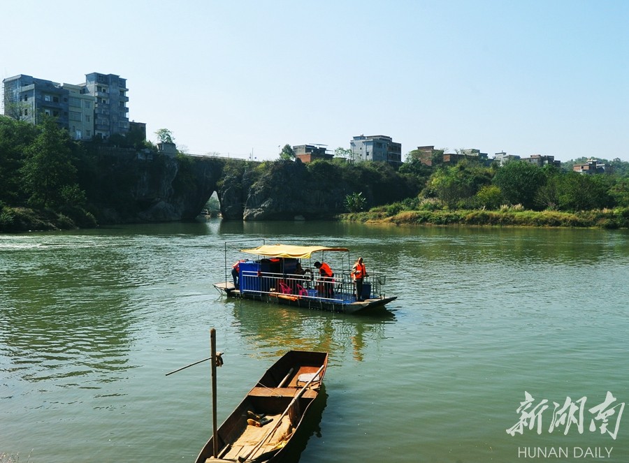 河长巡查 河道洁美 新湖南www.hunanabc.com