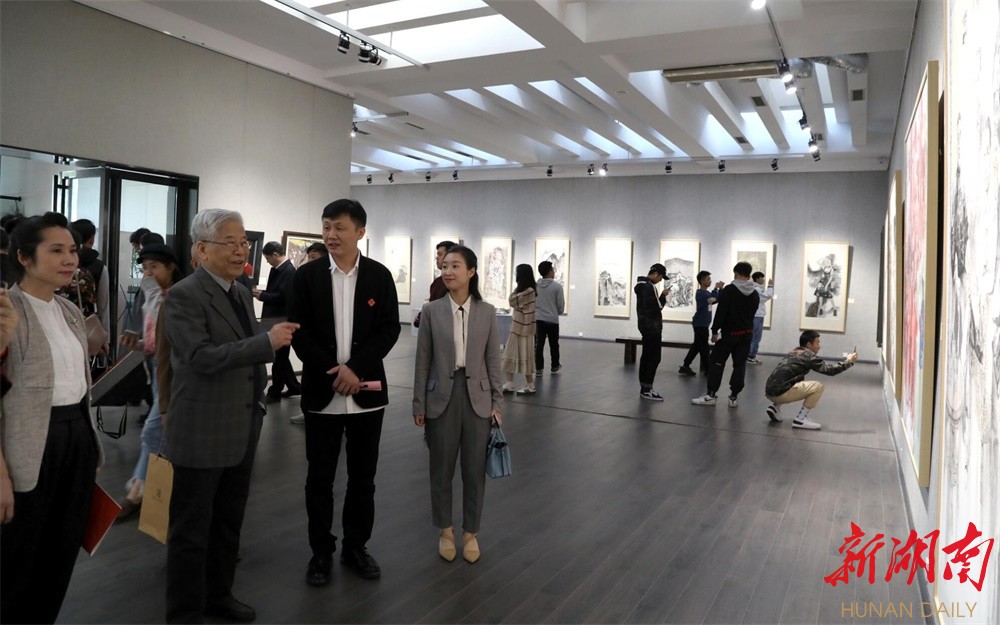湘鲁新青年——山东·湖南青年美术家交流展在长沙开幕 新湖南www.hunanabc.com