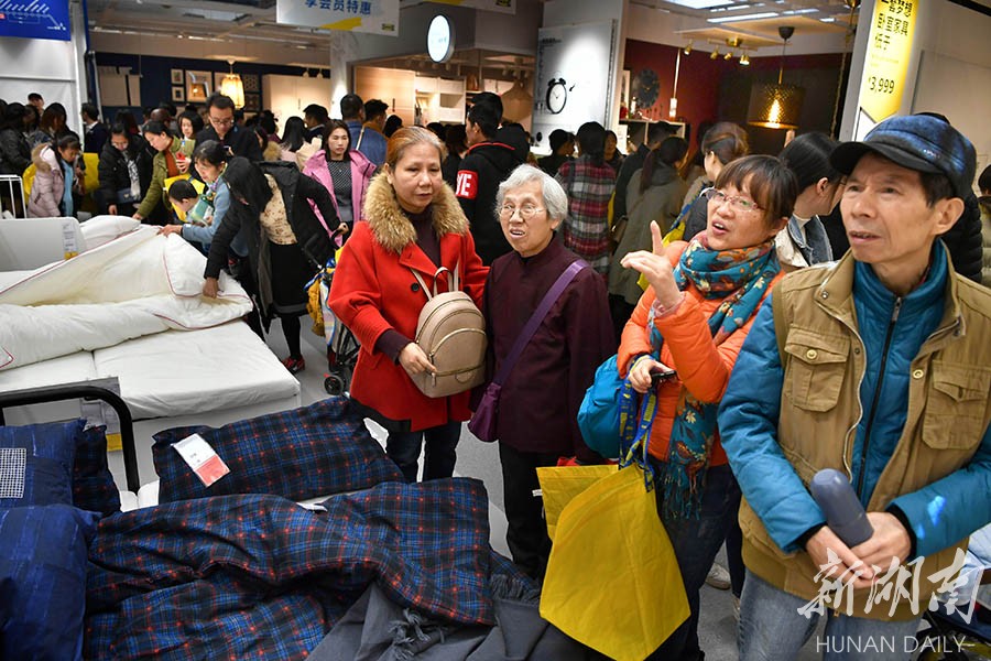 宜家来了!长沙商场火爆开业 新湖南www.hunanabc.com