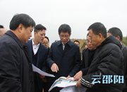 刘事青到邵阳经开区部分重点产业项目现场开展问题式走访