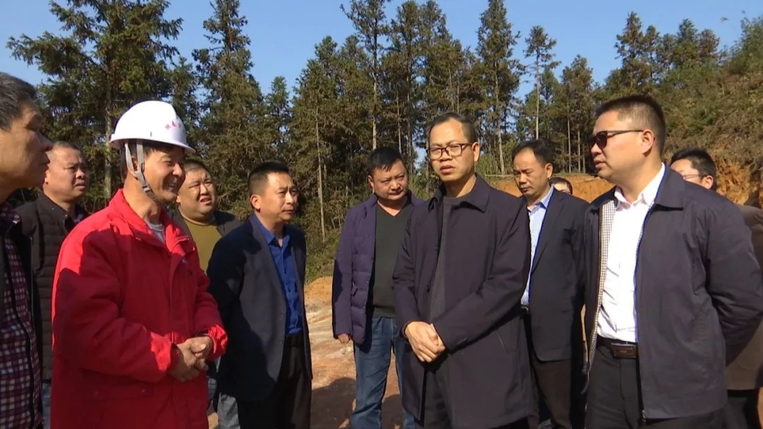 李志红调研"气化郴州"项目苏仙段建设情况