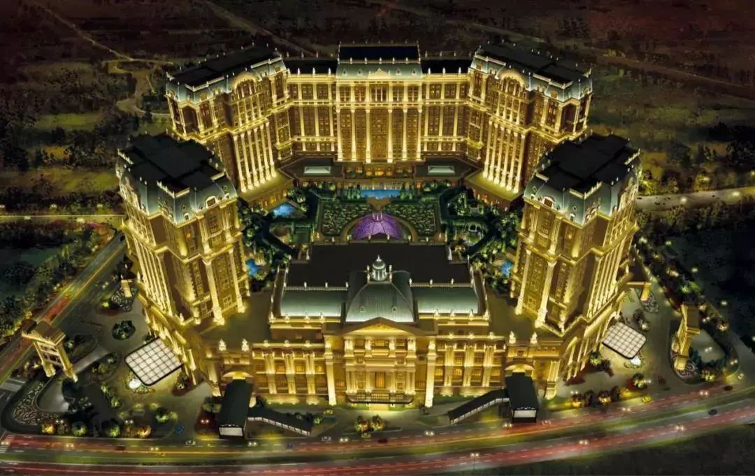 由中交集团承建的上葡京酒店.