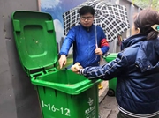 当好“守门员”，曹家坡社区成立垃圾分拣志愿队