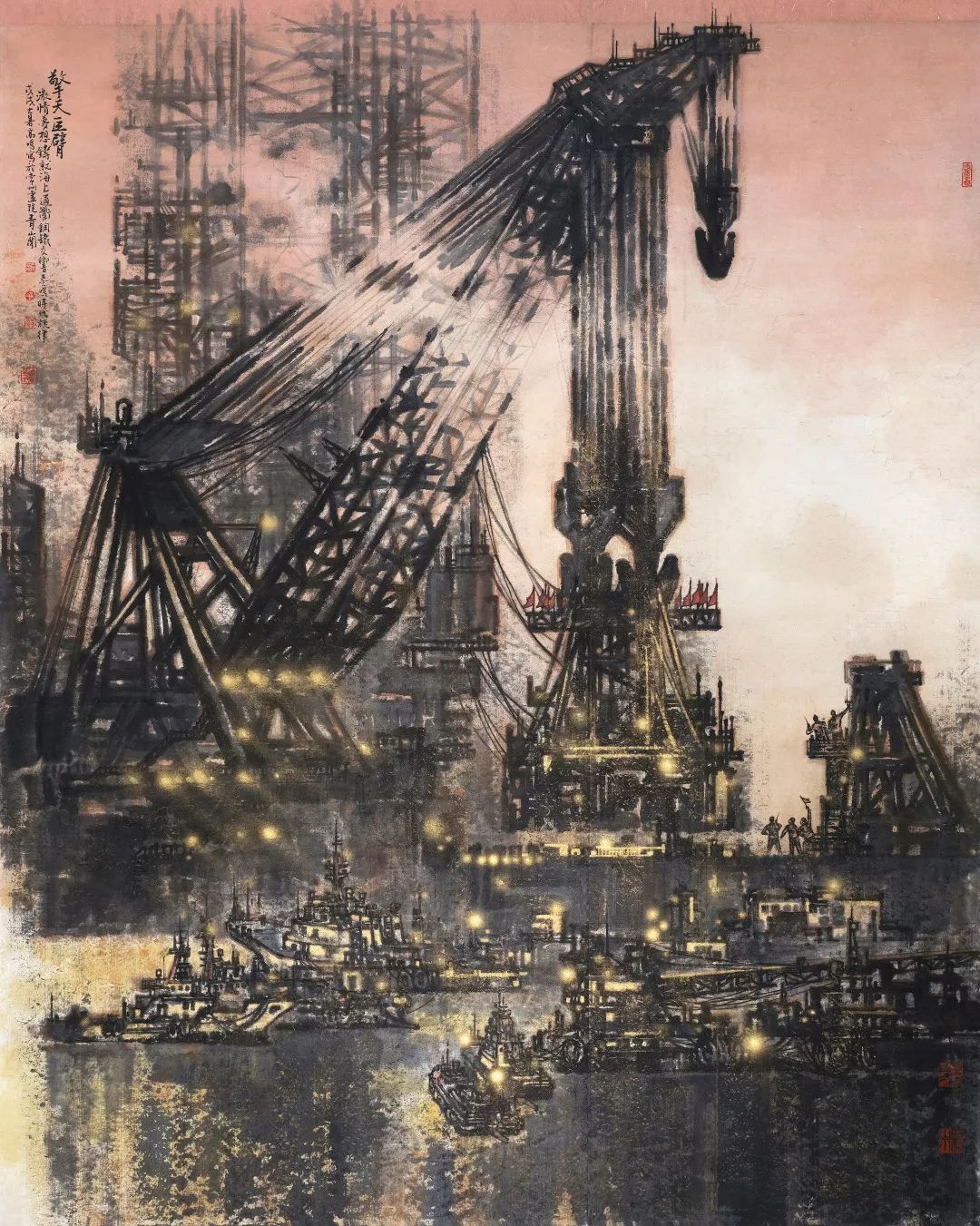 展品欣赏丨湖南美术馆开馆首展,第六届全国画院美术作品展