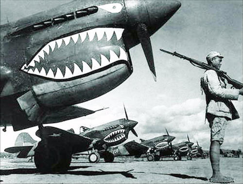 击落日军最先进战斗机的“飞虎队”英雄 号称“云天鹰”