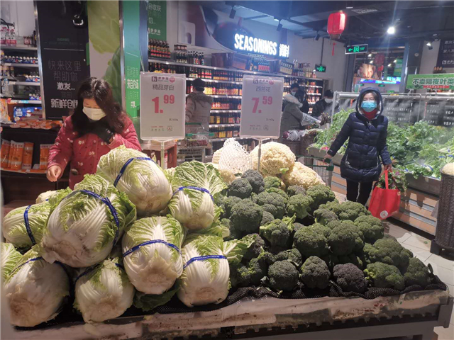 长沙市民请放心，粮食蔬菜肉食供应充足