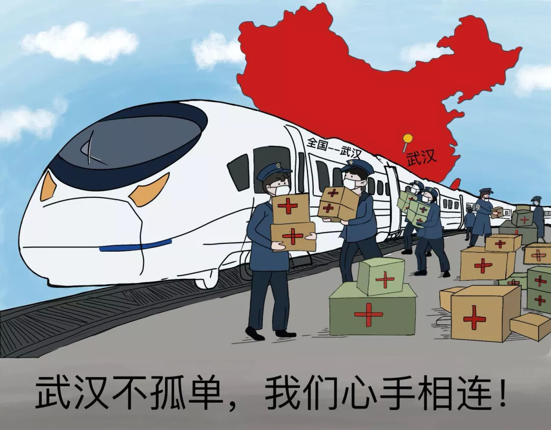 漫画作者:宋潇璇疫情来势汹汹,防控阻击战仍在有序推进.