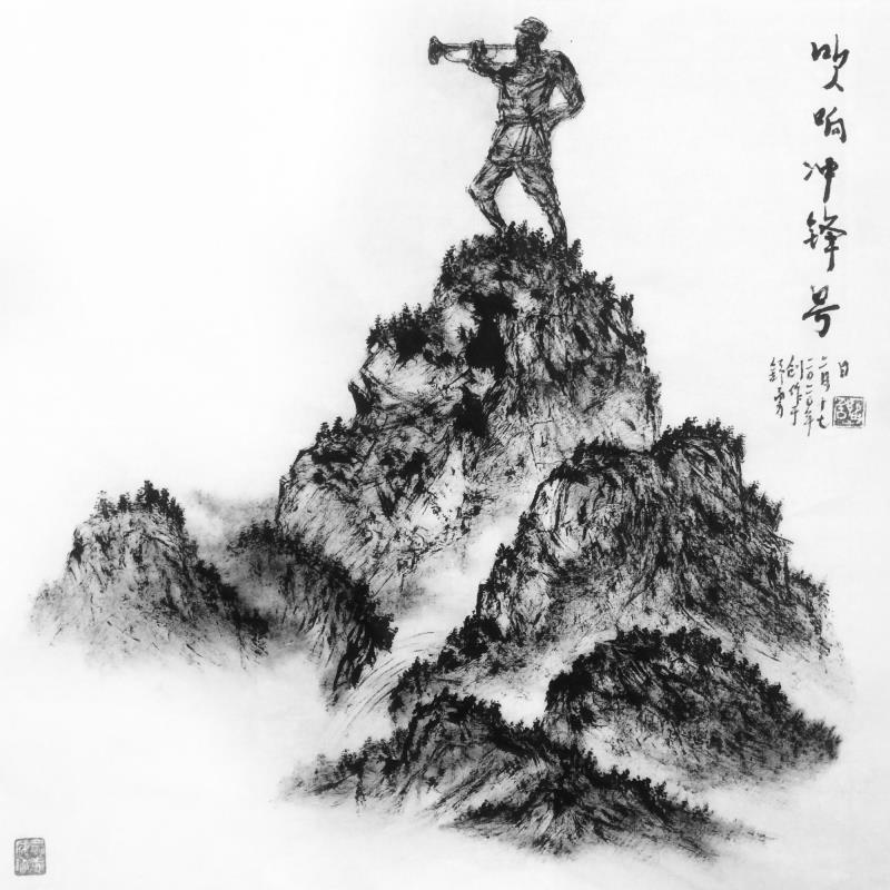 是魔鬼不能让它藏匿△心怀信仰去战斗△希望△我们都不是孤岛△山川